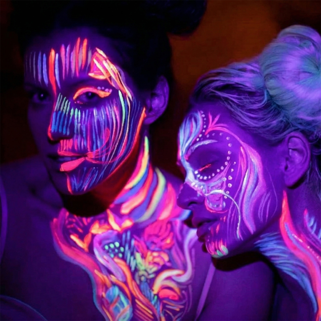 Косметика - Аквагрим Країна Іграшок Яскраві люмінісцентні кольори (MUF838)#4