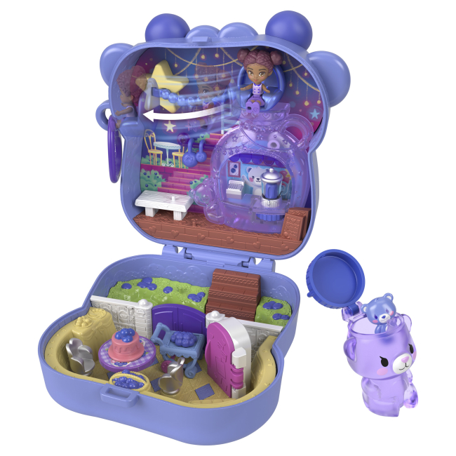 Куклы - Игровой набор Polly Pocket Компактный мир приключений Мишки (JFG56/6)#2