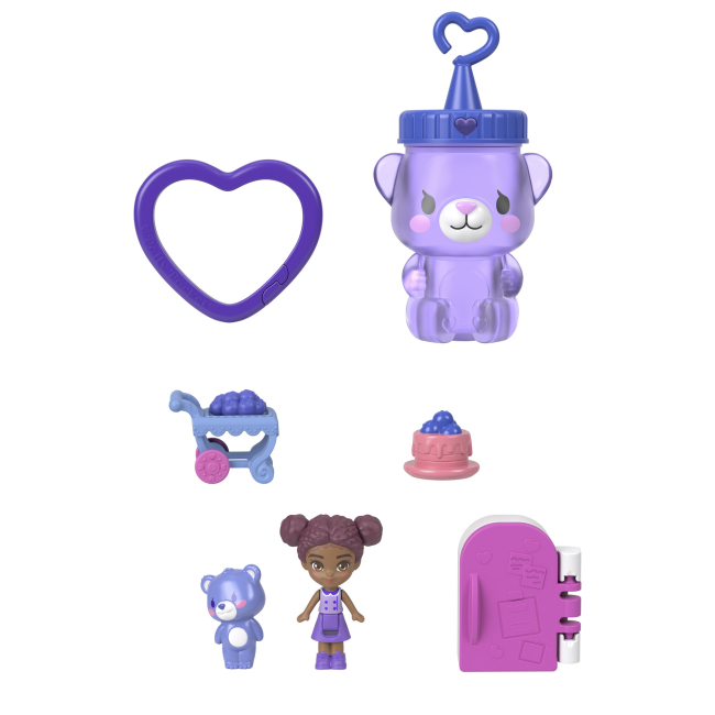 Куклы - Игровой набор Polly Pocket Компактный мир приключений Мишки (JFG56/6)#4