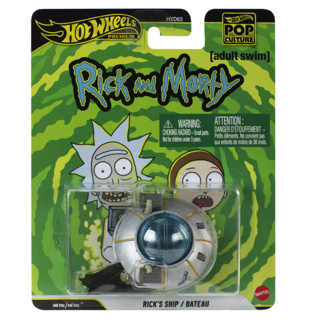 Транспорт і спецтехніка - Автомодель Hot Wheels Pop culture Rick S Ship Bateau (HXD63/JHW95)#5