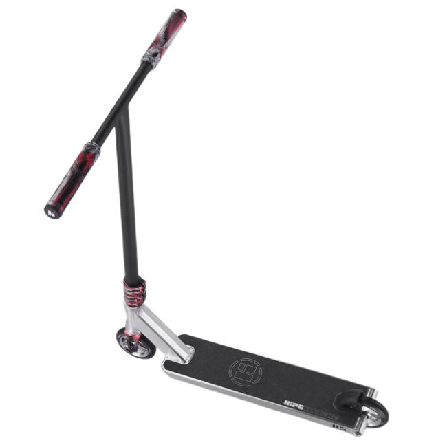 Самокати - ​Самокат трюковий Hipe H5 Silver/red (410505)#3