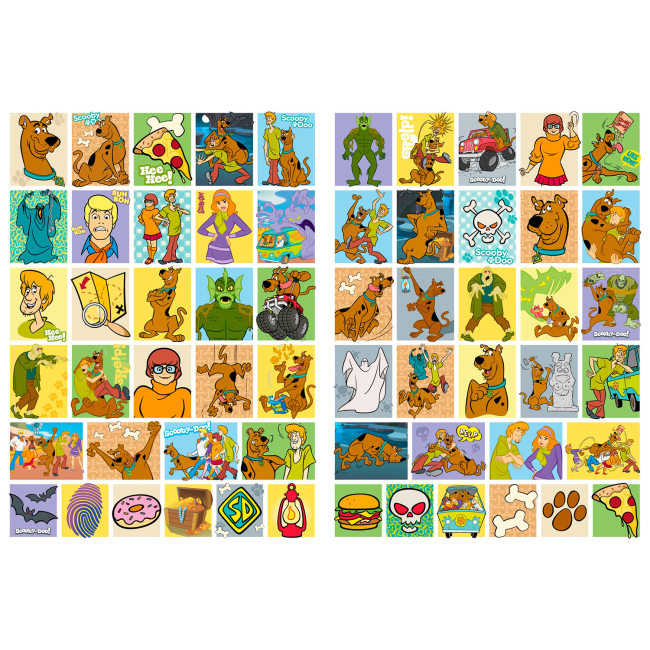 Розмальовки та актівітібуки (2-6 років) - Розмальовка зі стікерами Ідейка WB Scooby-Doo (LCB42)#2