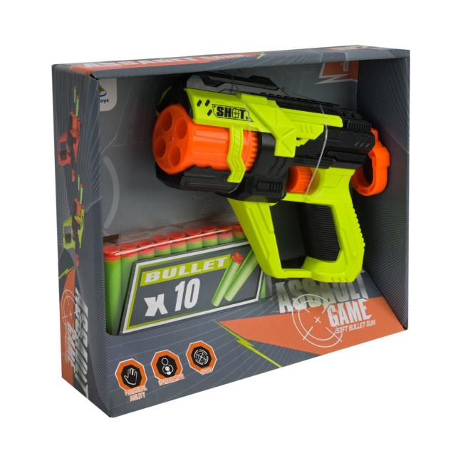 Помпова зброя - Бластер іграшковий Країна Іграшок в асортименті (9956-1)#4