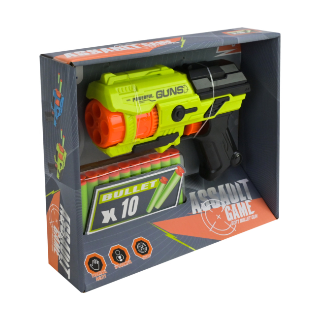 Помпова зброя - Бластер іграшковий Країна Іграшок в асортименті (9957-1)#4