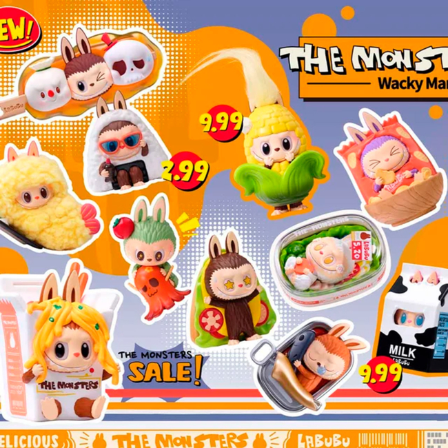 Фігурки персонажів - Фігурка-сюрприз Pop Mart The Monsters Wacky mart (MWM-01)#2