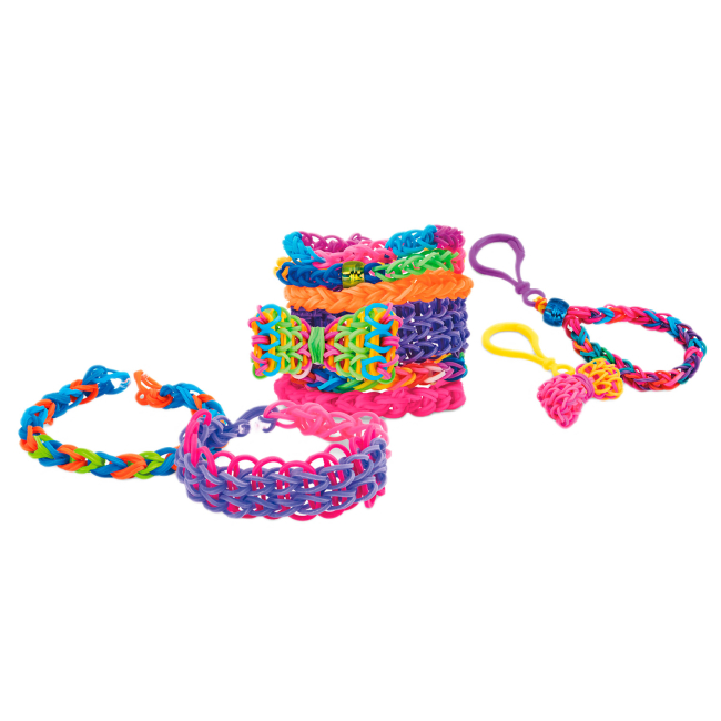 Наборы для творчества - Набор для изготовления браслетов Cra-Z-Art Ultimate rubber band loom Neon (19128CRA/1)#3