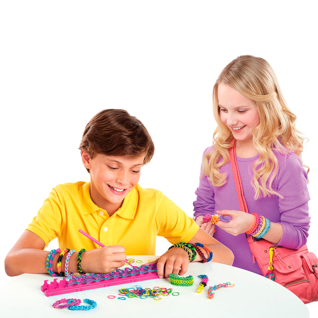 Наборы для творчества - Набор для изготовления браслетов Cra-Z-Art Ultimate rubber band loom Neon (19128CRA/1)#4