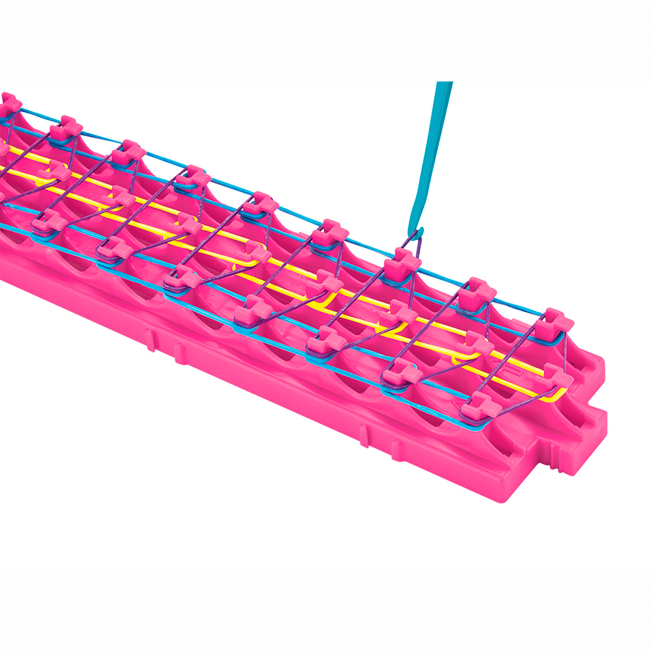 Набори для творчості - Набір для виготовлення браслетів Cra-Z-Art Ultimate rubber band loom Unicorn (19128CRA/2)#2