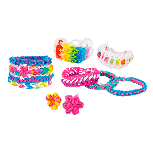 Набори для творчості - Набір для виготовлення браслетів Cra-Z-Art Ultimate rubber band loom Unicorn (19128CRA/2)#4