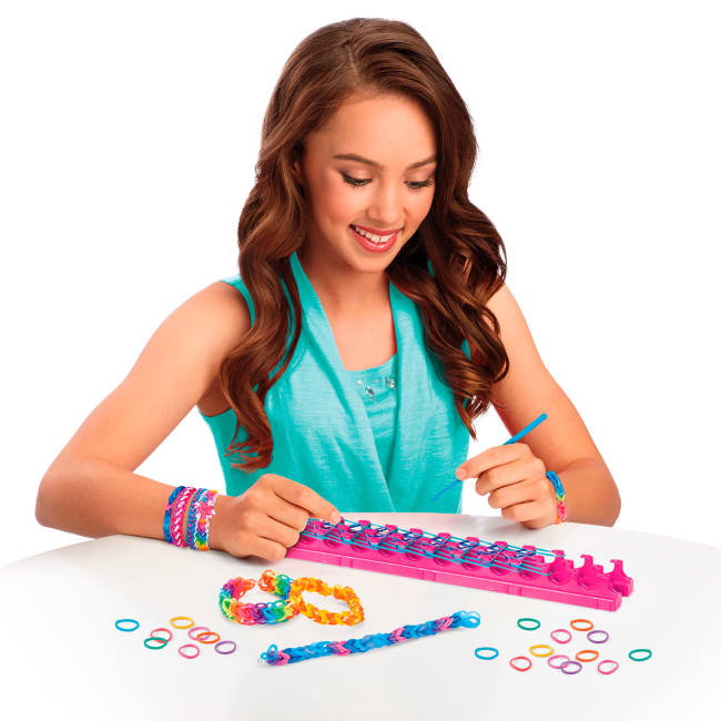 Набори для творчості - Набір для виготовлення браслетів Cra-Z-Art Ultimate rubber band loom Unicorn (19128CRA/2)#6