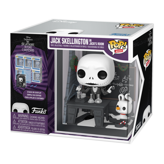Фигурки персонажей - Фигурка Funko Pop Disney The Nightmare before Christmas Комната Джека Скеллингтона (90377)#2