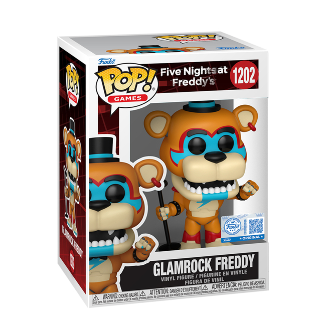 Фигурки персонажей - Фигурка Funko Pop Five nights at Freddy's Фредди Глэмрок (91962)#2