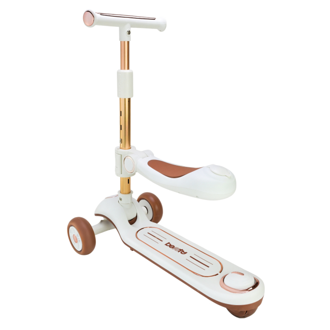 Самокаты - Самокат Extreme motion детский 2 в 1 белый (SC822/2)#4