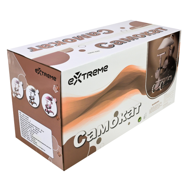 Самокаты - Самокат Extreme motion детский 2 в 1 белый (SC822/2)#9