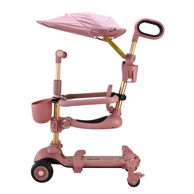 Самокати - Самокат Extreme motion дитячий 2 в 1 пудровий (SC822/3)#2