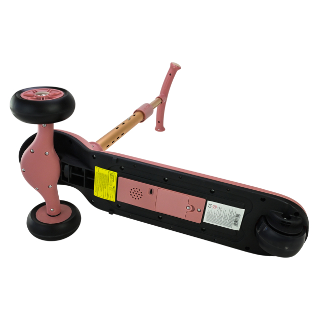 Самокати - Самокат Extreme motion дитячий 2 в 1 пудровий (SC822/3)#7