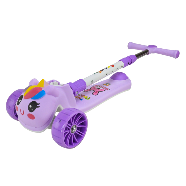 Самокати - Самокат Країна Іграшок трьохколісний фіолетовий (SC2619/3)#5