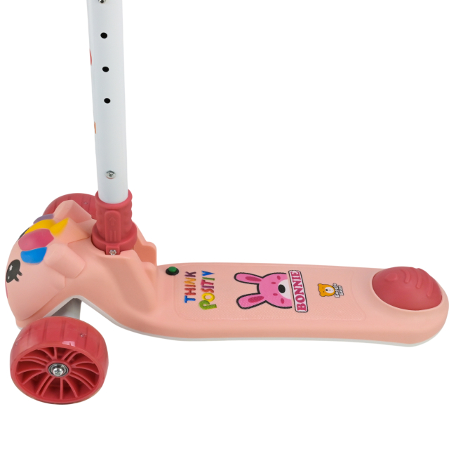 Самокати - Самокат Країна Іграшок трьохколісний персиковий (SC2619/4)#3