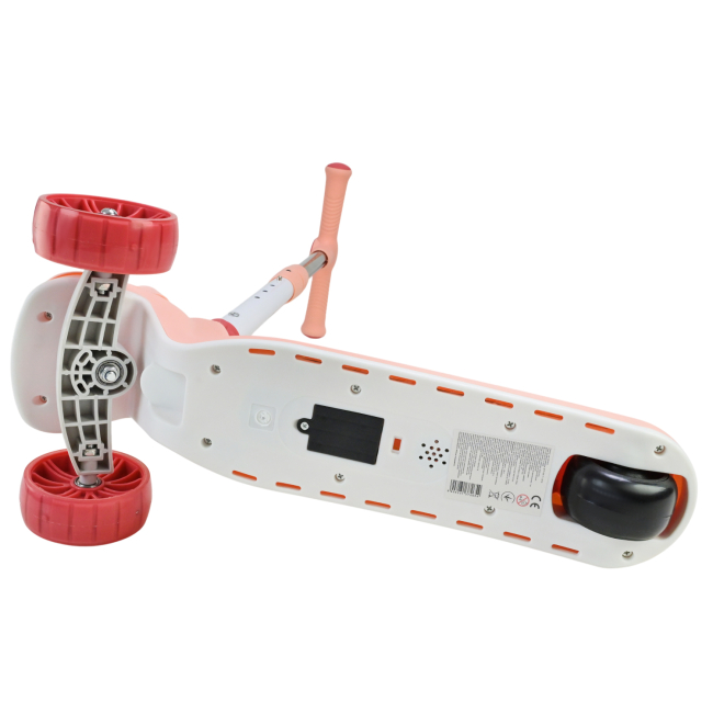 Самокати - Самокат Країна Іграшок трьохколісний персиковий (SC2619/4)#4