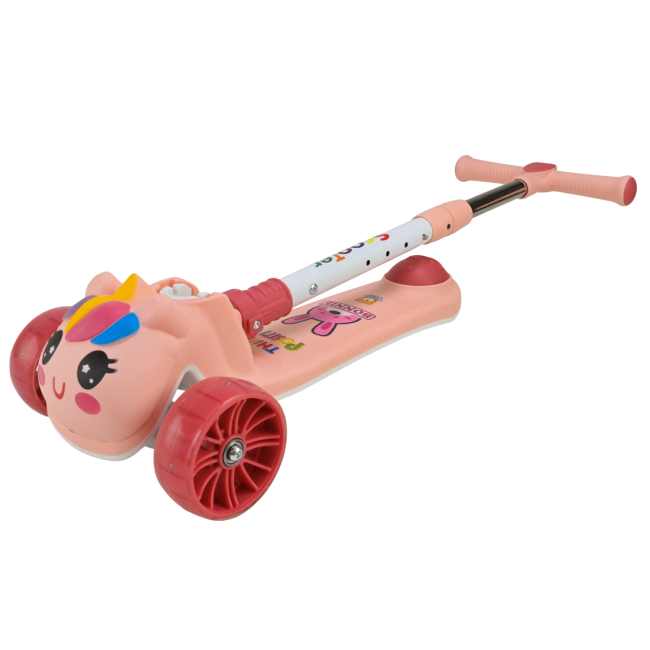 Самокати - Самокат Країна Іграшок трьохколісний персиковий (SC2619/4)#5
