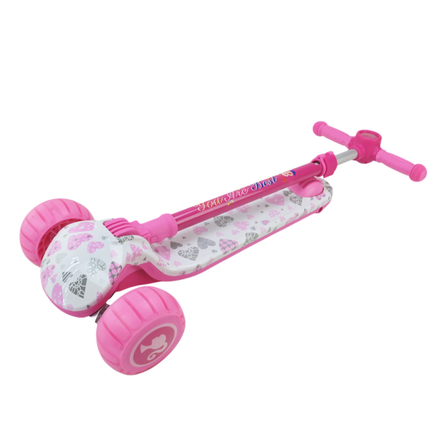Самокати - Самокат Країна Іграшок триколісний рожевий з рожевими колесами (SC2532/1)#5