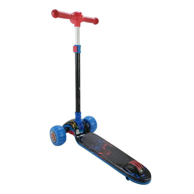 Самокати - Самокат Країна Іграшок триколісний чорний з синіми колесами (SC2532/3)#2