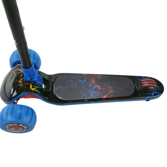 Самокати - Самокат Країна Іграшок триколісний чорний з синіми колесами (SC2532/3)#3