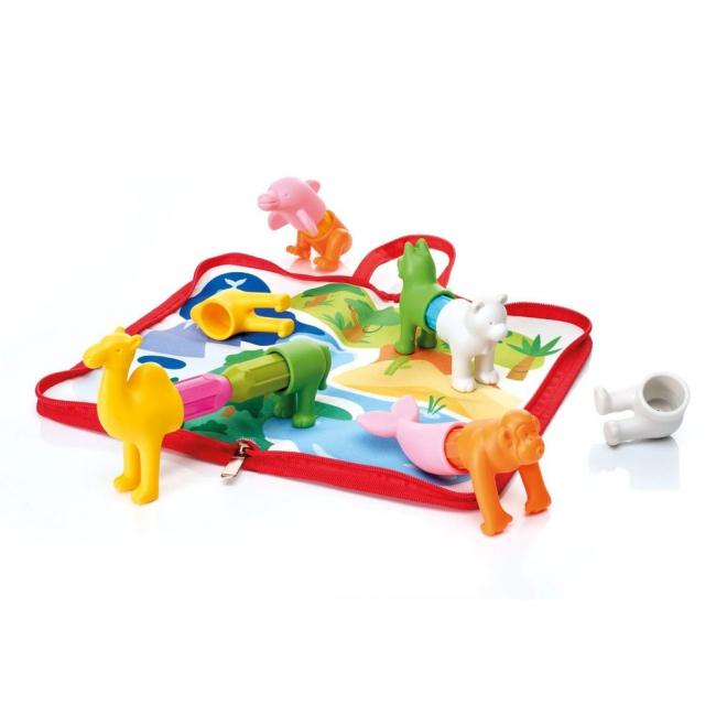 Магнітні конструктори - ​Магнітний конструктор SmartMax Мої перші тварини світу (SMX 246)#3