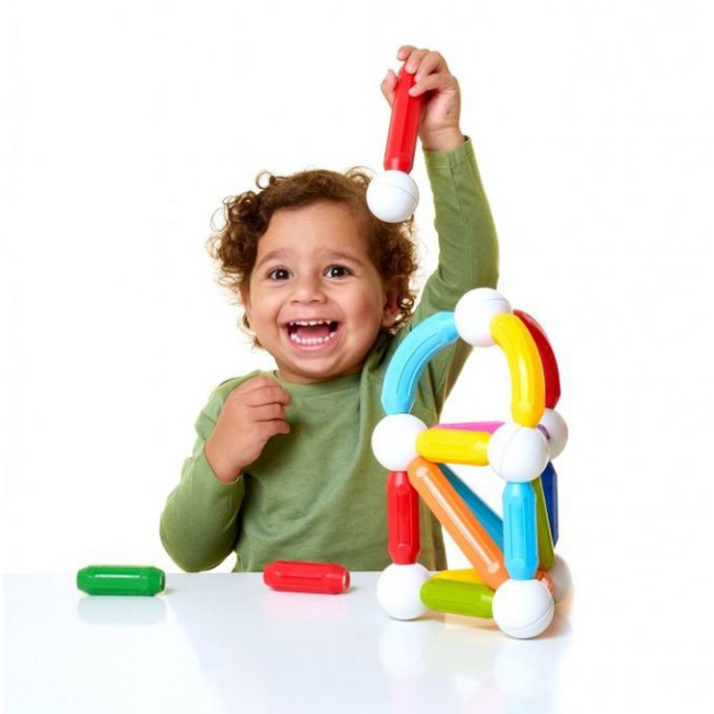 Магнітні конструктори - ​Магнітний конструктор SmartMax Початківець + (SMX 310)#8