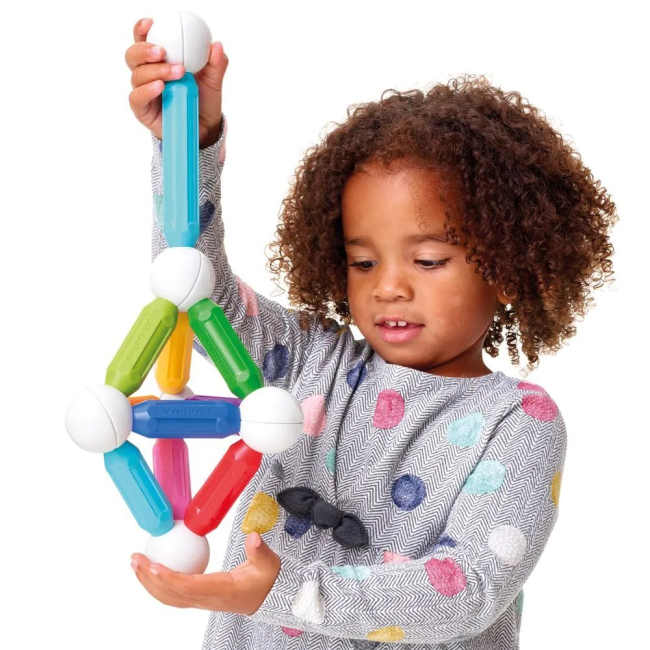 Магнітні конструктори - ​Магнітний конструктор SmartMax Мій перший будівельний набір (SMX 321)#4