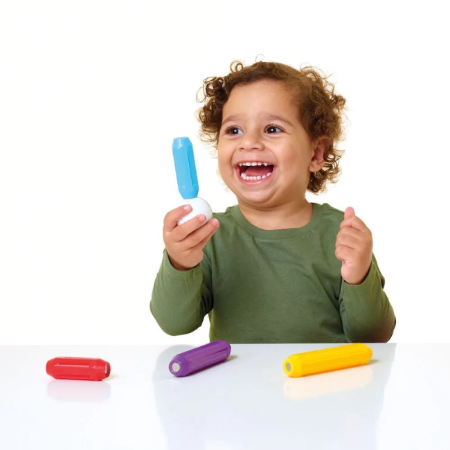 Магнітні конструктори - ​Магнітний конструктор SmartMax Мій перший будівельний набір (SMX 321)#5