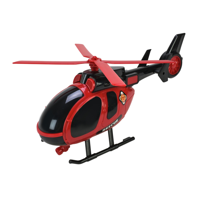 Транспорт і спецтехніка - Ігровий набір Країна Іграшок Велика вантажівка-трейлер з вертольотом (JP588-82A)#4