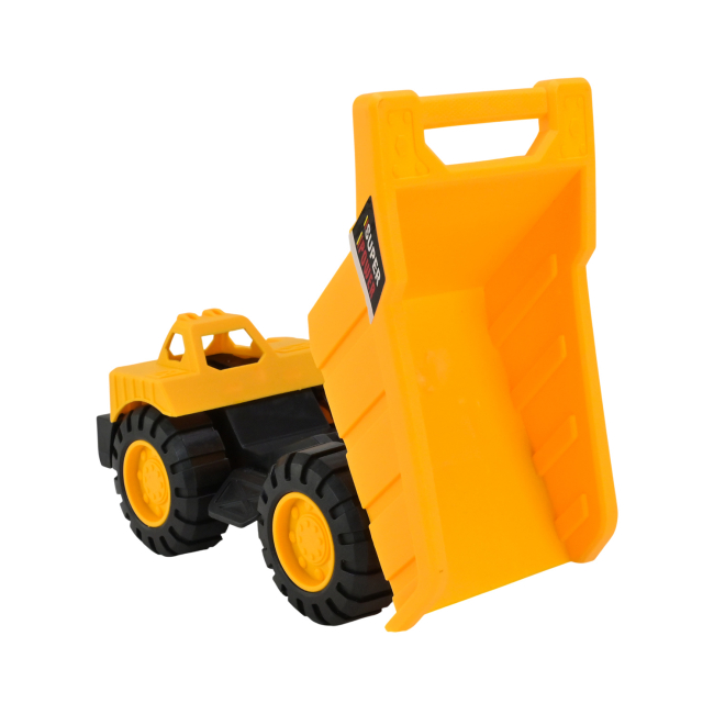 Транспорт і спецтехніка - Ігровий набір Країна Іграшок Велика вантажівка-трейлер з самосвалом (JP588-83)#4