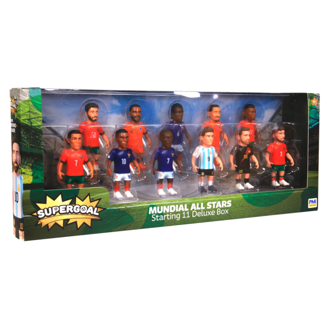 Фигурки персонажей - Набор фигурок PMI Супергол футбольная коллекция Делюкс в ассортименте (SM2080)#2