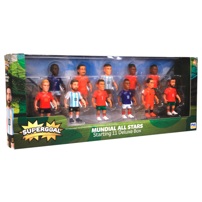 Фигурки персонажей - Набор фигурок PMI Супергол футбольная коллекция Делюкс в ассортименте (SM2080)#3