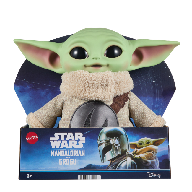 Персонажі мультфільмів - М'яка іграшка Star Wars Малюк Ґроґу 28 см (JKN43)#5