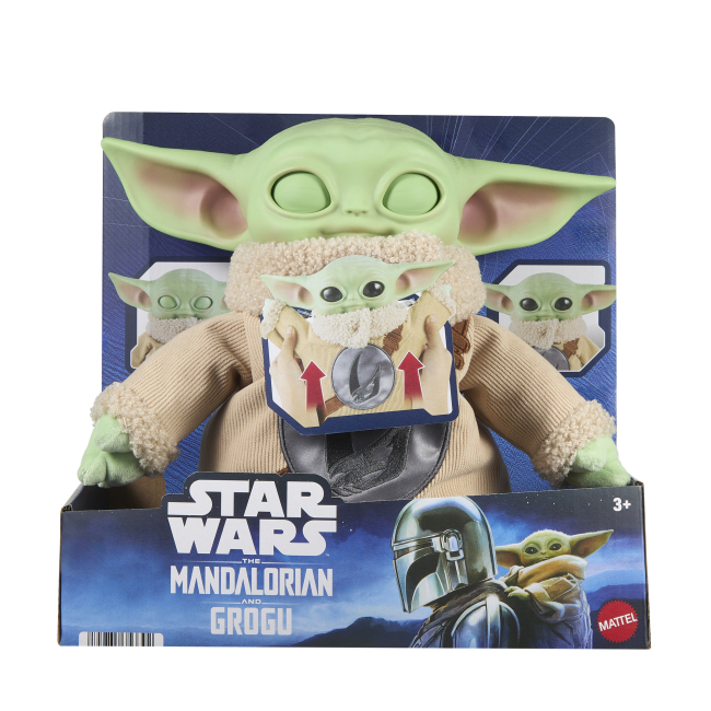 Персонажі мультфільмів - М'яка іграшка Star Wars Ґроґу Хочу на ручки (JKN44)#7