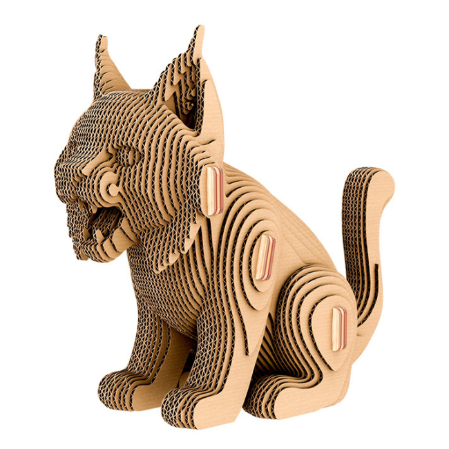 3D-пазли - 3D пазл Cartonic Uanimals red book trio (CARTUANIMALS)#3