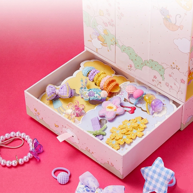 Біжутерія та аксесуари - ​Подарункова коробка із заколками для волосся Mideer Зоряний шарм (MD1697)#5