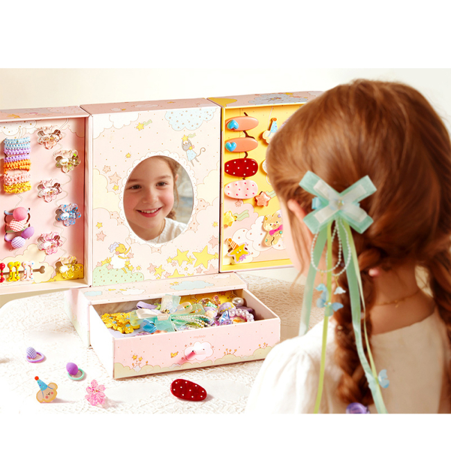 Біжутерія та аксесуари - ​Подарункова коробка із заколками для волосся Mideer Зоряний шарм (MD1697)#6