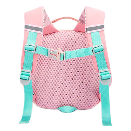 Рюкзаки та сумки - Дитячий рюкзак з м'якою іграшкою Mideer Рожевий розмір S (MD2252)#3