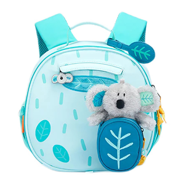Рюкзаки та сумки - ​Дитячий рюкзак з м'якою іграшкою Mideer Блакитний розмір S (MD2253)#2