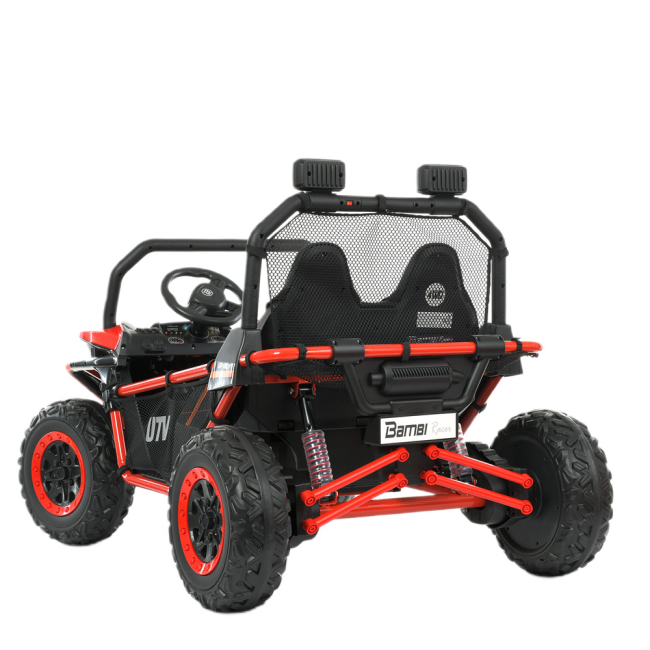 Електромобілі - Електромобіль Bambi Racer Джип червоний (M 4969EBLR-3(24V))#4