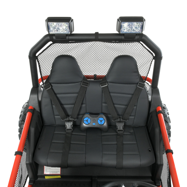 Електромобілі - Електромобіль Bambi Racer Джип червоний (M 4969EBLR-3(24V))#6