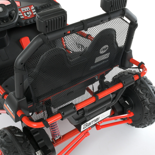 Електромобілі - Електромобіль Bambi Racer Джип червоний (M 4969EBLR-3(24V))#8