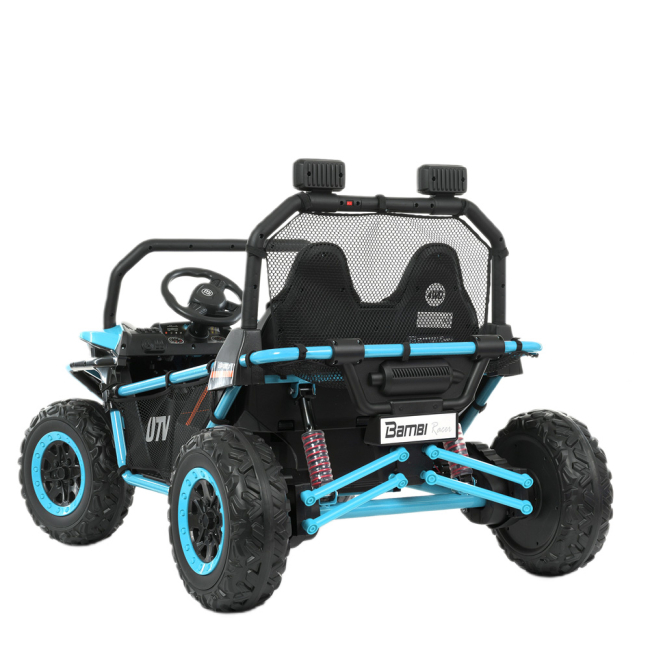 Электромобили - Электромобиль Bambi Racer Джип синий (M 4969EBLR-4(24V))#4