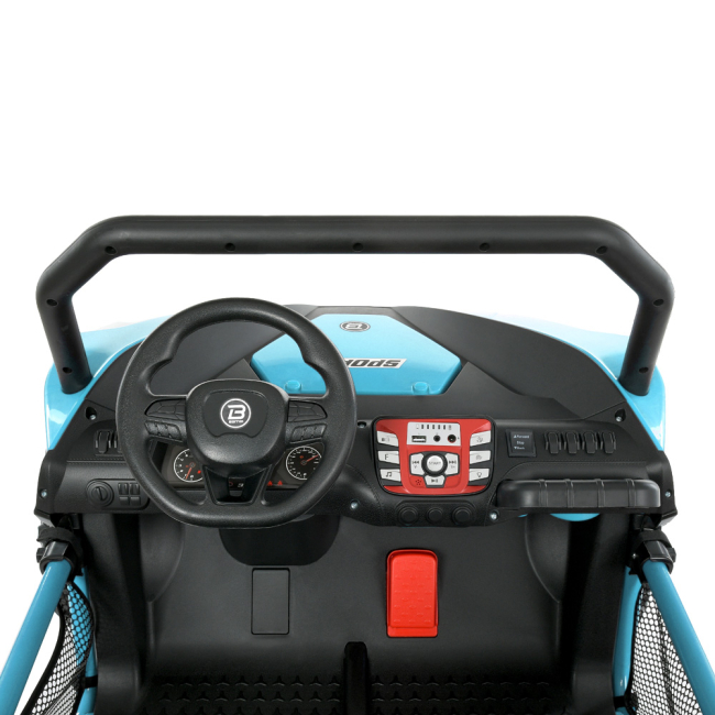 Электромобили - Электромобиль Bambi Racer Джип синий (M 4969EBLR-4(24V))#6