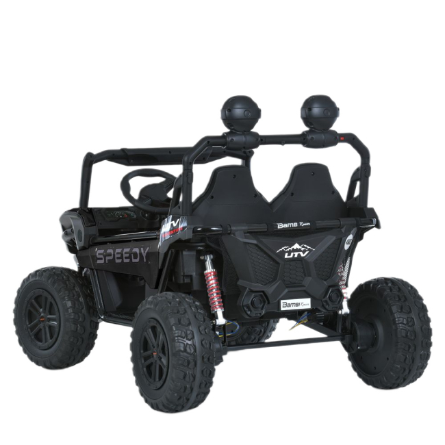 Электромобили - Электромобиль Bambi Racer Джип черный (M 6205EBLR-2(24V))#3