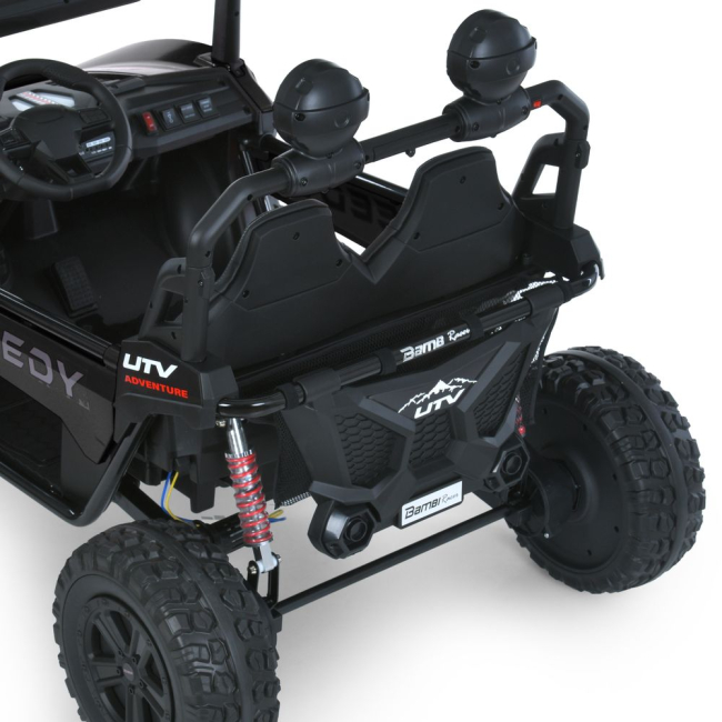 Электромобили - Электромобиль Bambi Racer Джип черный (M 6205EBLR-2(24V))#6