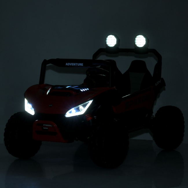 Электромобили - Электромобиль Bambi Racer Джип черный (M 6205EBLR-2(24V))#8